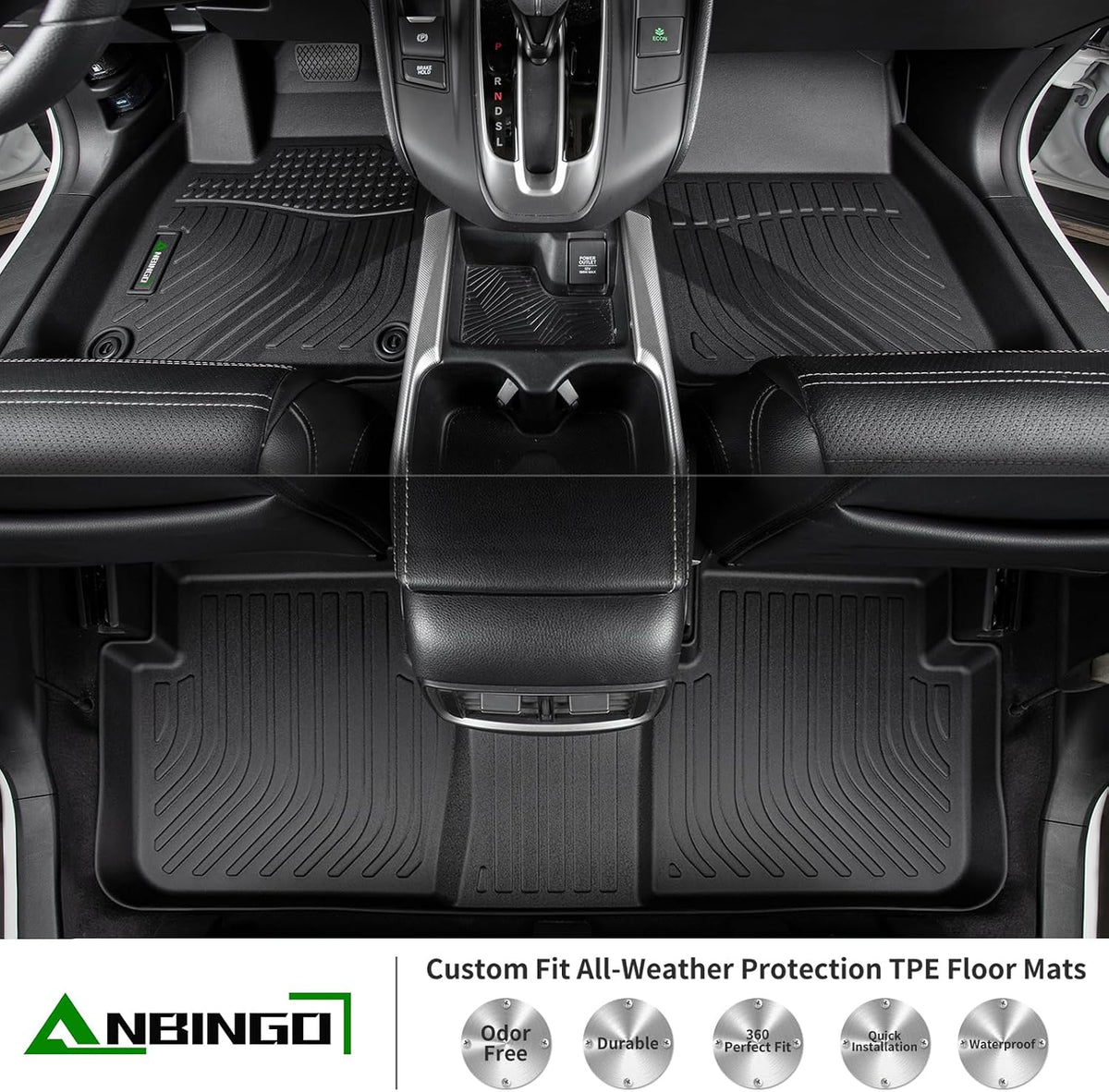 ANBINGO® Floor Mats for 2024 2025 2026 Subaru Crosstrek & Subaru Impreza