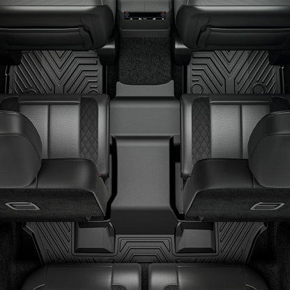 YITAMOTOR Mats for Chrysler Pacifica 2017-2027 7/8 Passenger (No Hybrid)