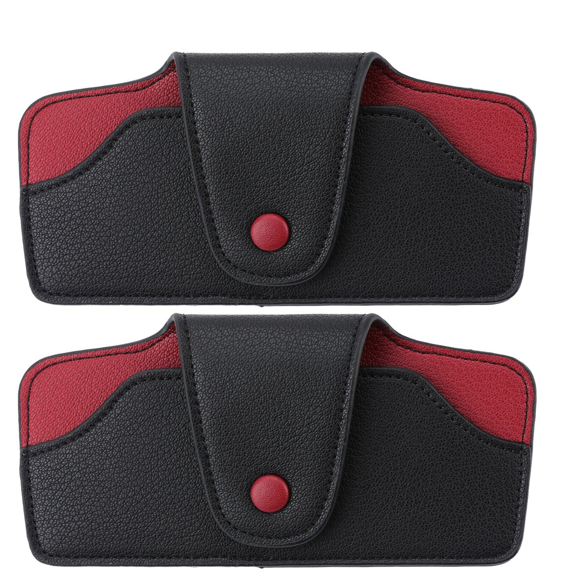 Sunglass Holder for Car Visor Glasses Case Non-Slip Clip Universal for Sunglasses Eyeglasses Car Interior Accessory