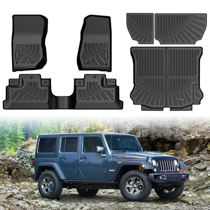 Cartist Floor Mats Fit for Honda HR-V HRV 2023 2024 2025 2026 (Include Hybrid) All Weather Floor Liners Front & 2nd Row Floor Mat for HRV Heavy Duty