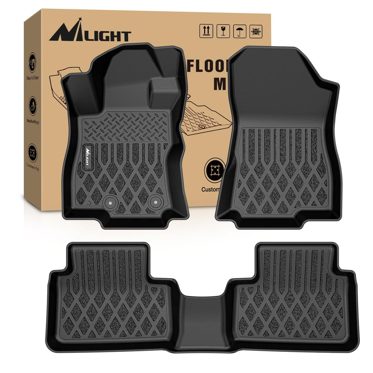 Nilight Floor Mats for Subaru Forester 2014 2015 2016 2017 2018