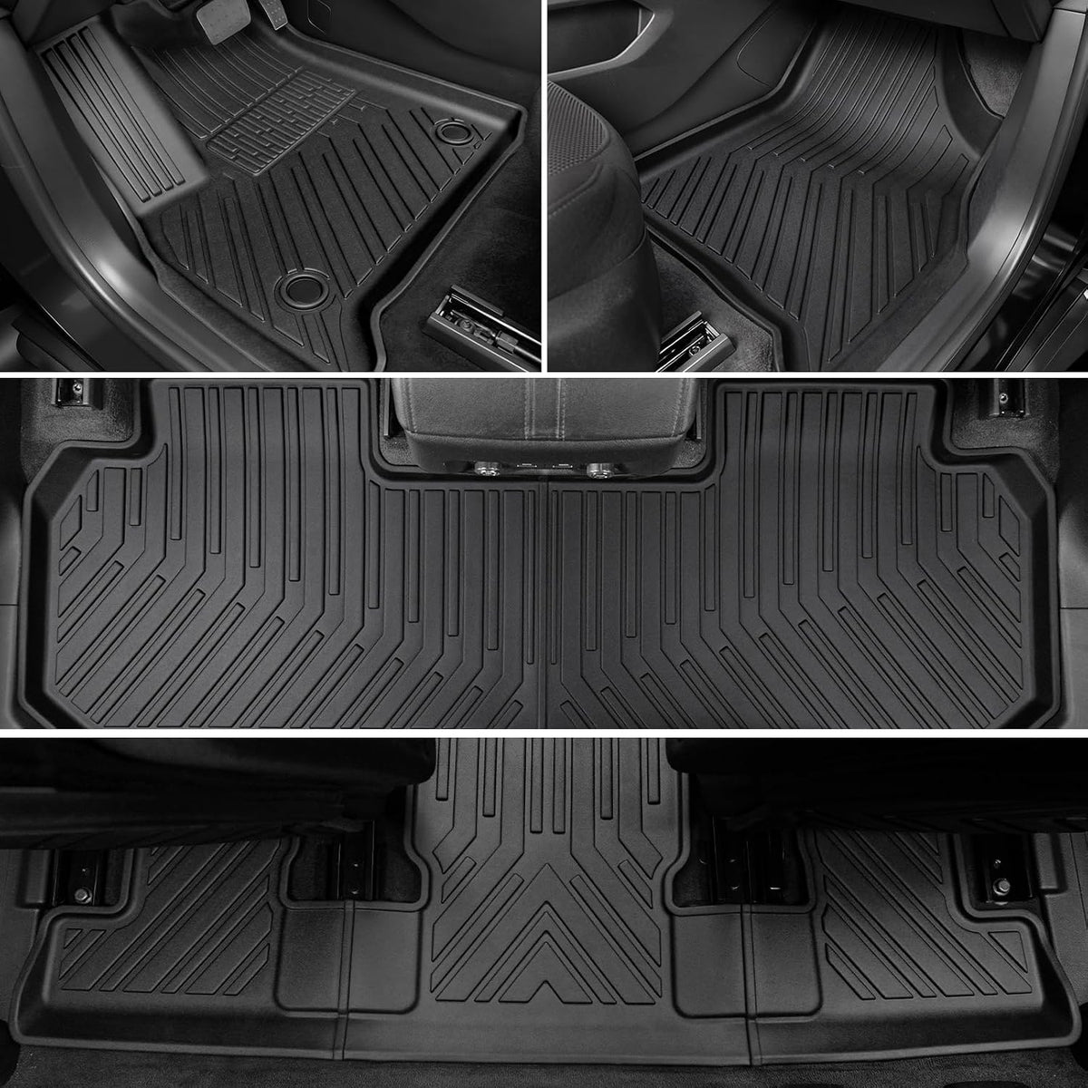 Floor Mats for 2018-2023 Chevy Traverse 7-Seat Accessories
