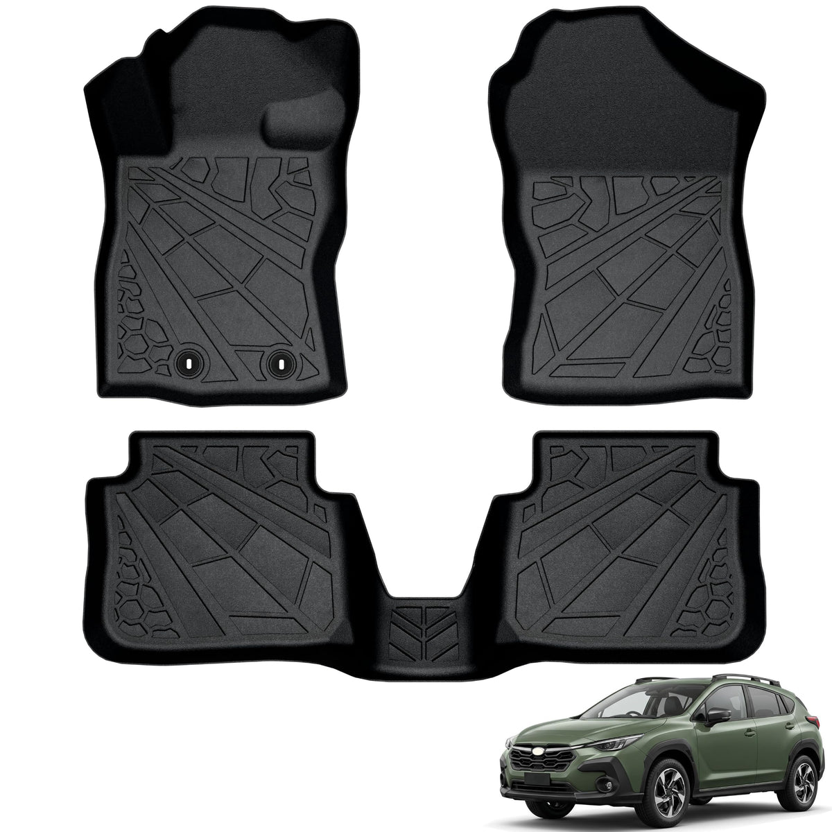 KARPAL Floor Mats for 2017-2026 2027 Chrysler Pacifica 7 Seats (Not Hybrid)