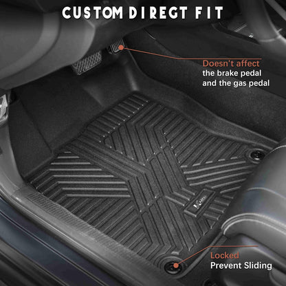 KARPAL Floor Mats for Honda Civic 2016-2021 Sedan/Coupe/Type R/Insight