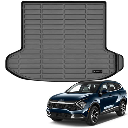 AUXKO Floor Mats Cargo Mat Backrest Mat for 2027 Kia Telluride Hybrid
